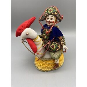 Vintage Russian Doll "Prince‎ And Rooster" By Alexandra Dubrovina
